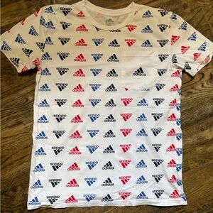 Adidas Multicolor Logo Tee
